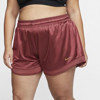 Pantaloni Scurti Nike Running (Plus Size) Dama Metal Aurii | LJUM-54736